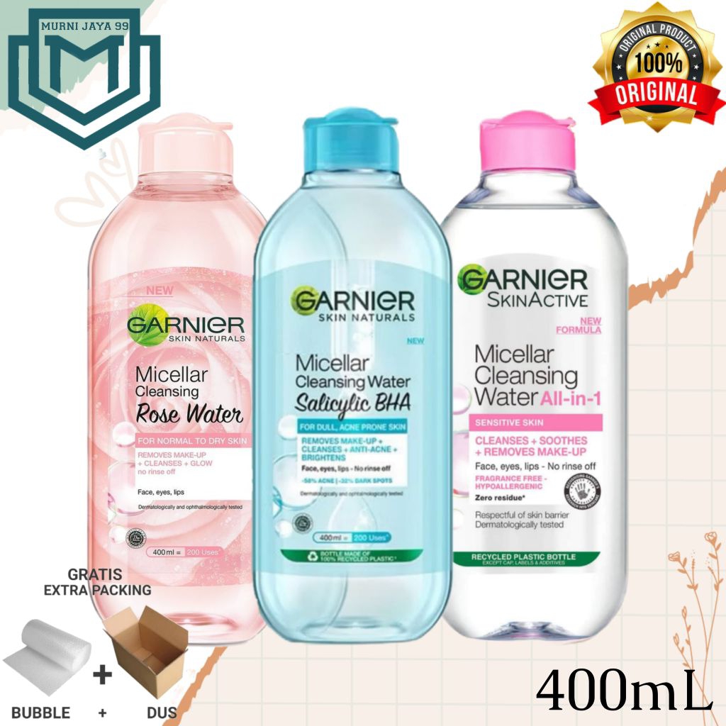 GARNIER MICELLAR WATER 400ML