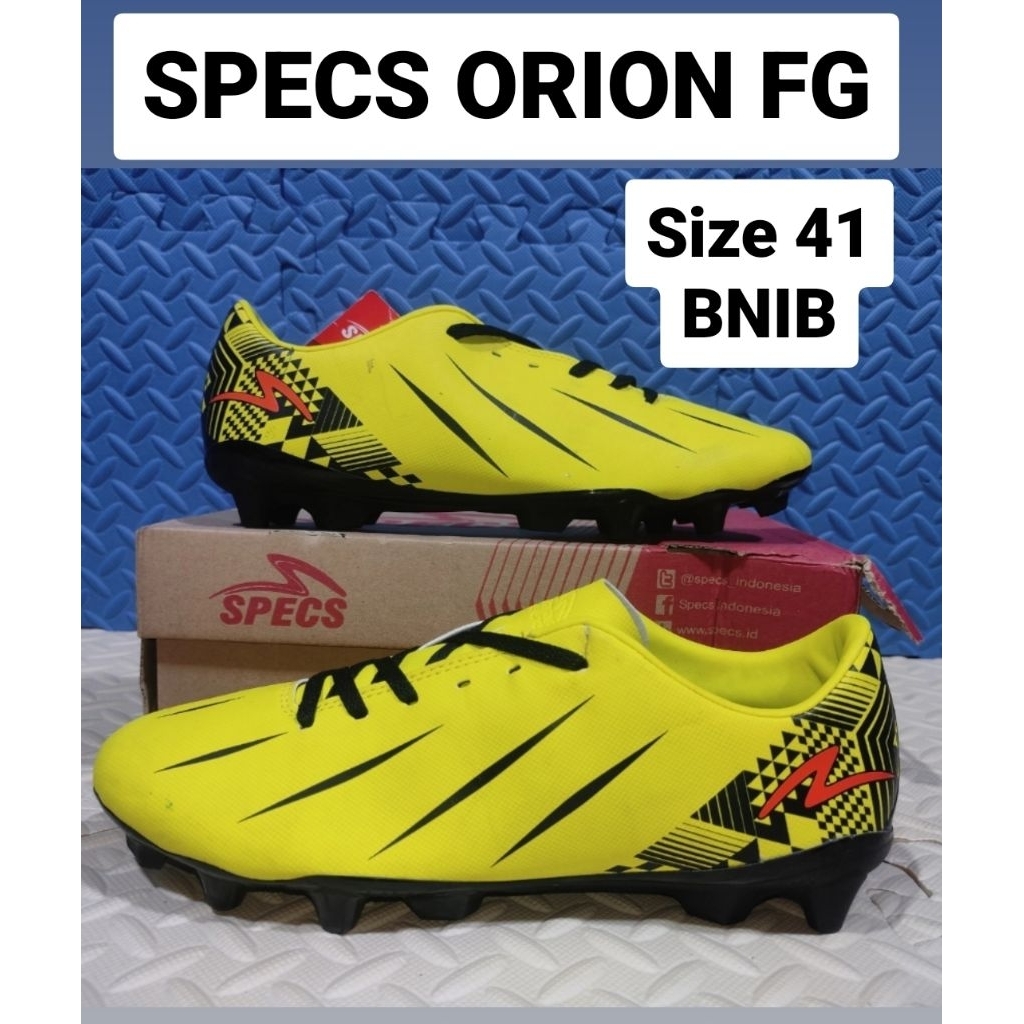Sepatu Bola Specs Orion FG Original SIZE 41