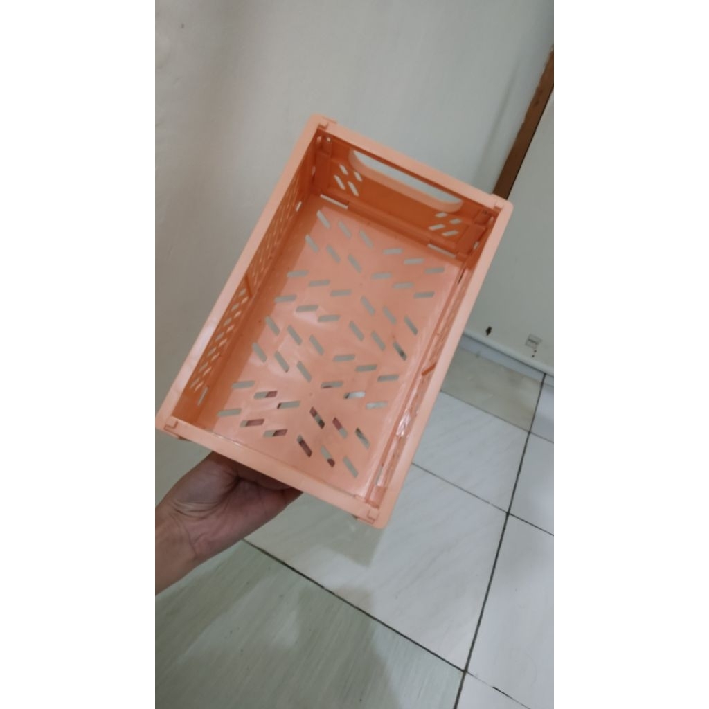Keranjang rak Organizer lipat ( Bekas ) sedang
