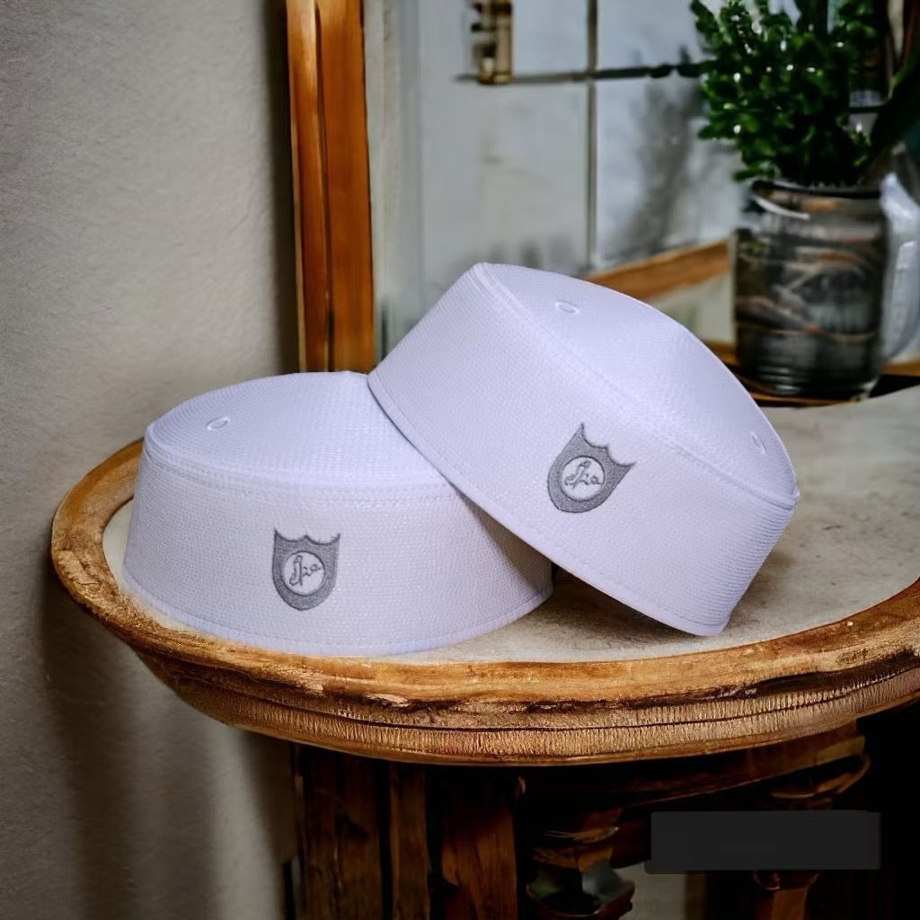 peci putih kopiah putih malaysia