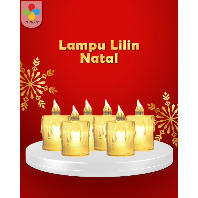 LILIN LED BENING KECIL / LILIN LED NATAL / LILIN HIASAN NATAL PER SATUAN