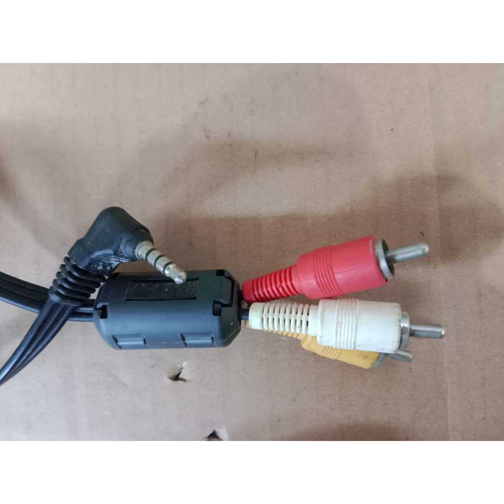bekas ori KABEL AV HANDYCAM SONY SERI SX audio video stereo
