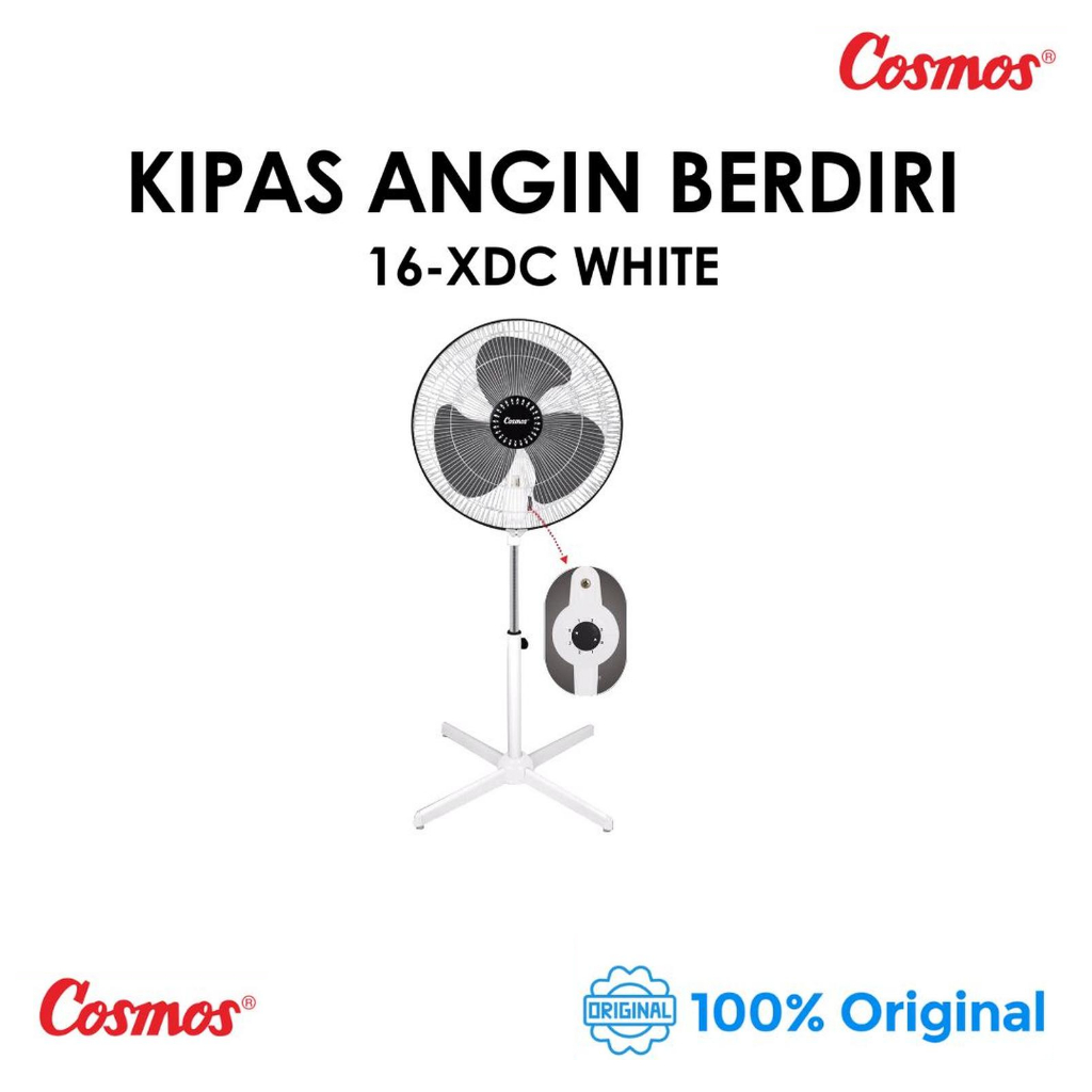 Kipas Lantai Cosmos 16 XDC W / Kipas Angin Berdiri Cosmos 16XDCW Kipas Angin Berdiri Cosmos 16XDC-W