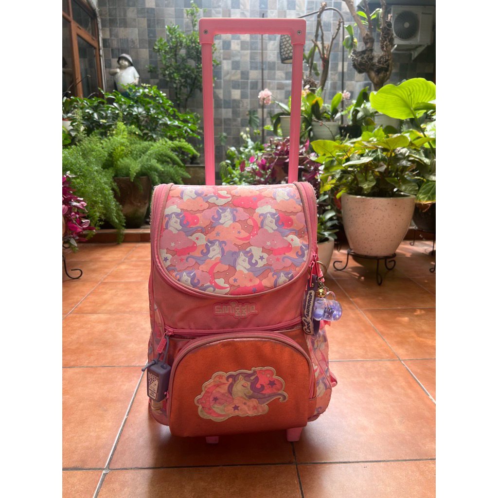 Smiggle bag koper backpack preloved
