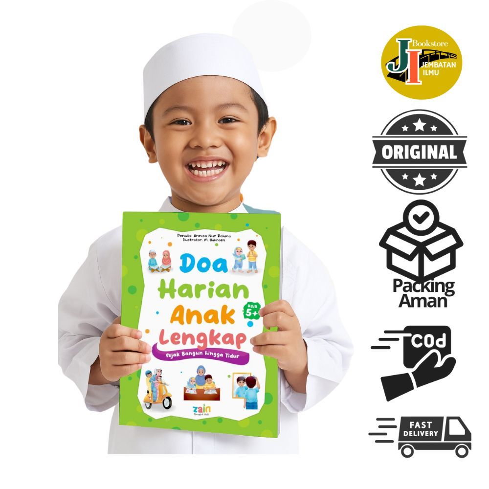 Zain - Buku Doa Harian Anak Lengkap Sejak Bangun Hingga Tidur - Belajar Berdoa Sehari Hari