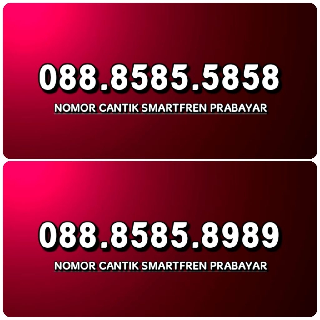 Nomor cantik smartfren prabayar 11 digit