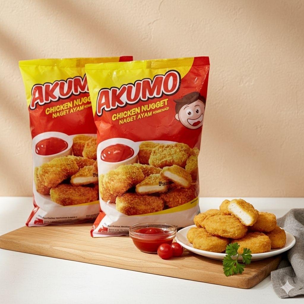 NUGGET AKUMO CHICKEN NUGET 1 KG