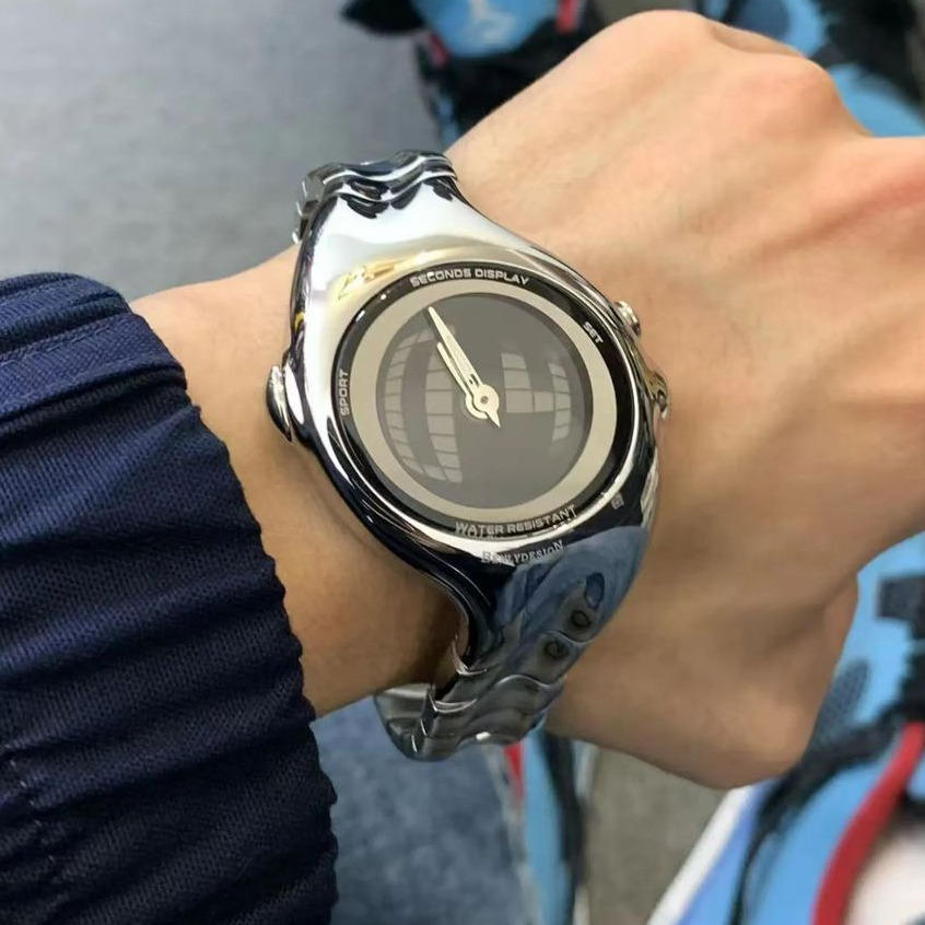 Y2K Big Tic Jam Tangan Unisex Fashion & Casual