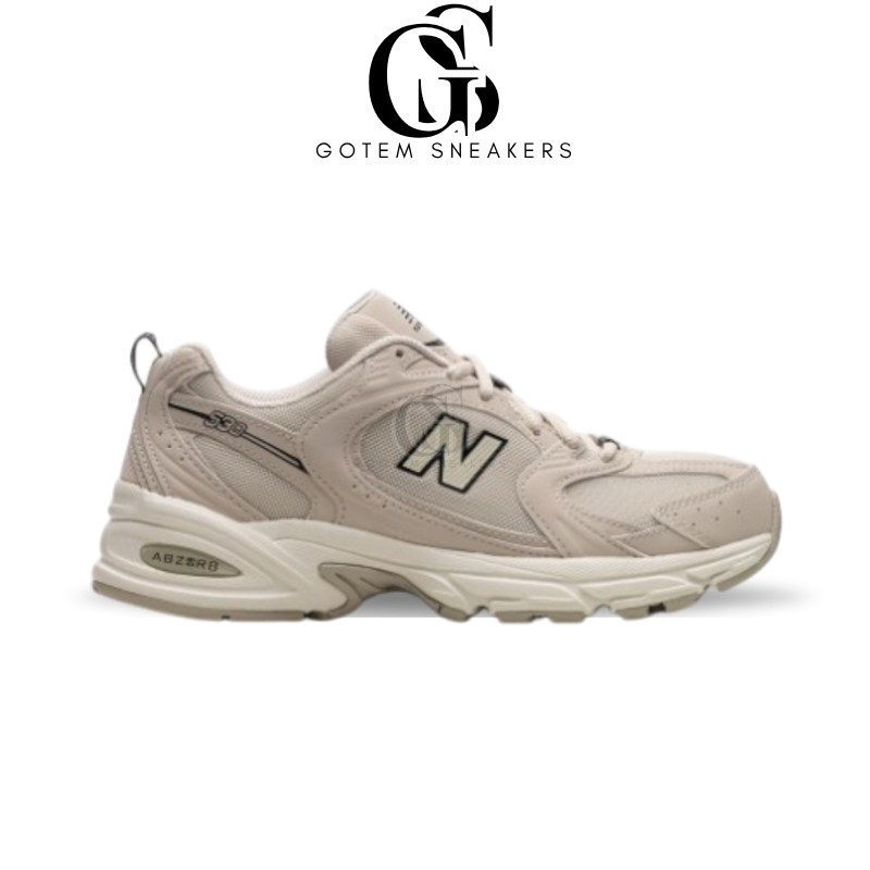 GOTEMSNEAKERS. - NB 530 Retro Beige Ivory Khaki Sea Salt Authentic