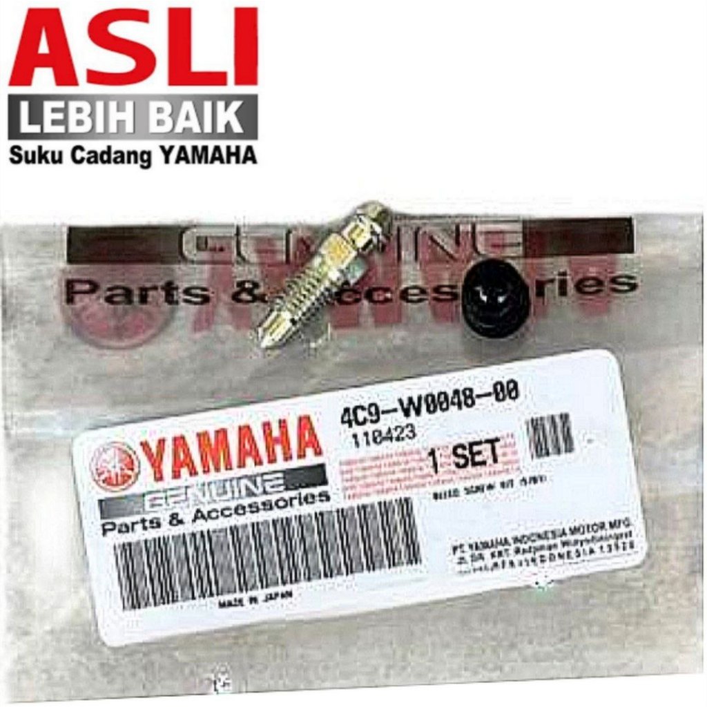 Baut Nepel Pembuangan Angin Kaliper RX King Asli BARU Yamaha