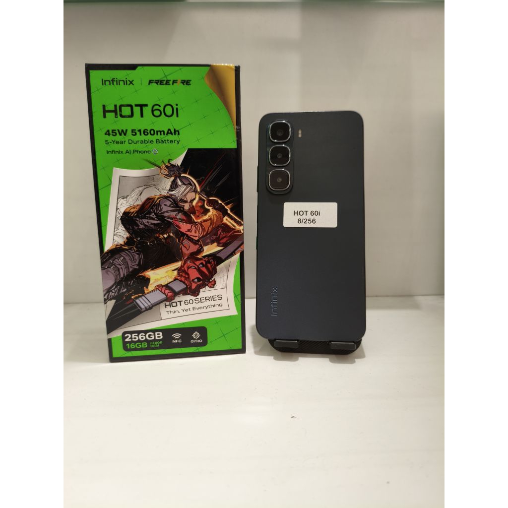 INFINIX HOT 60i UNIT SECOND ORIGINAL BERGARANSI RESMI INDONESIA