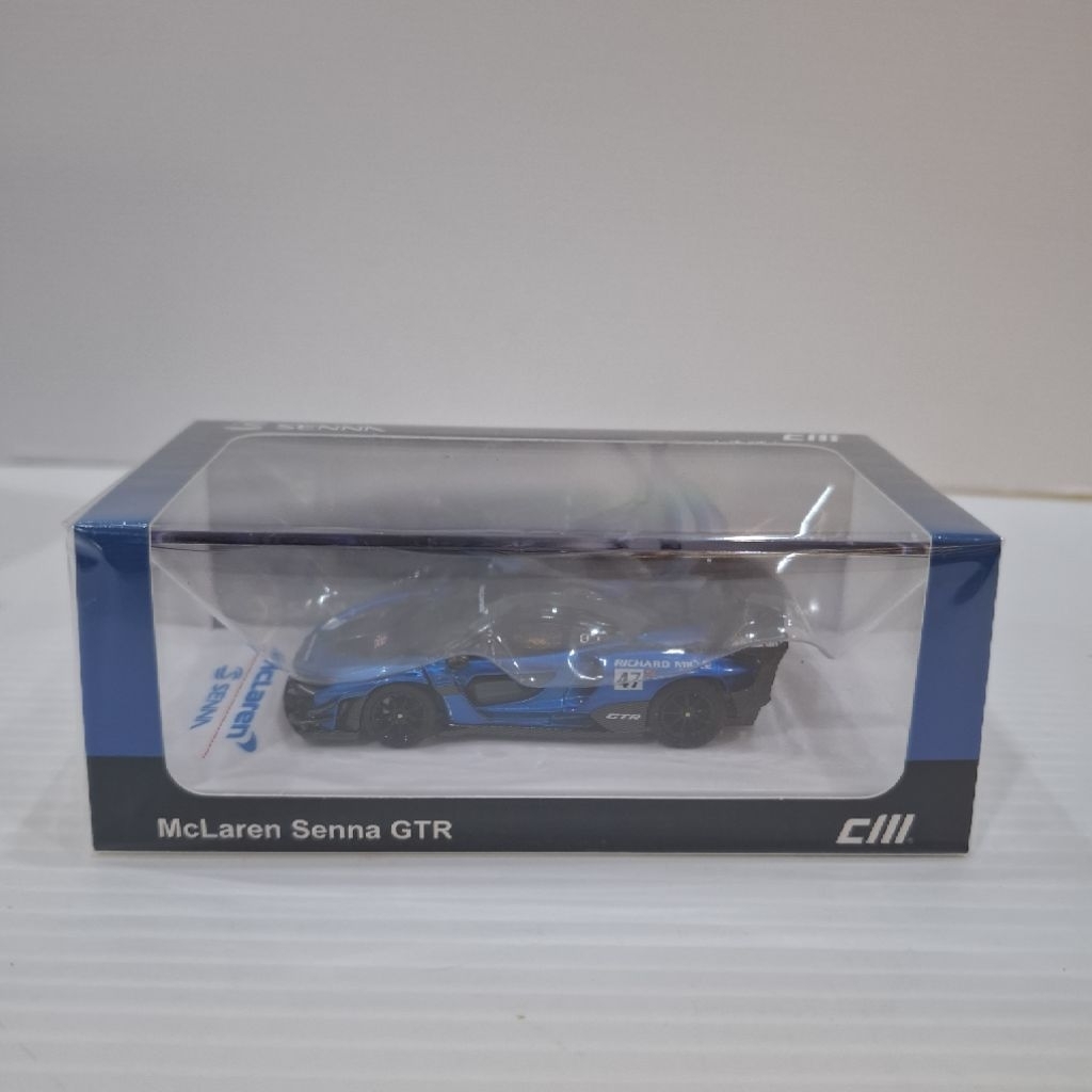CM Model Mclaren Senna GTR Blue