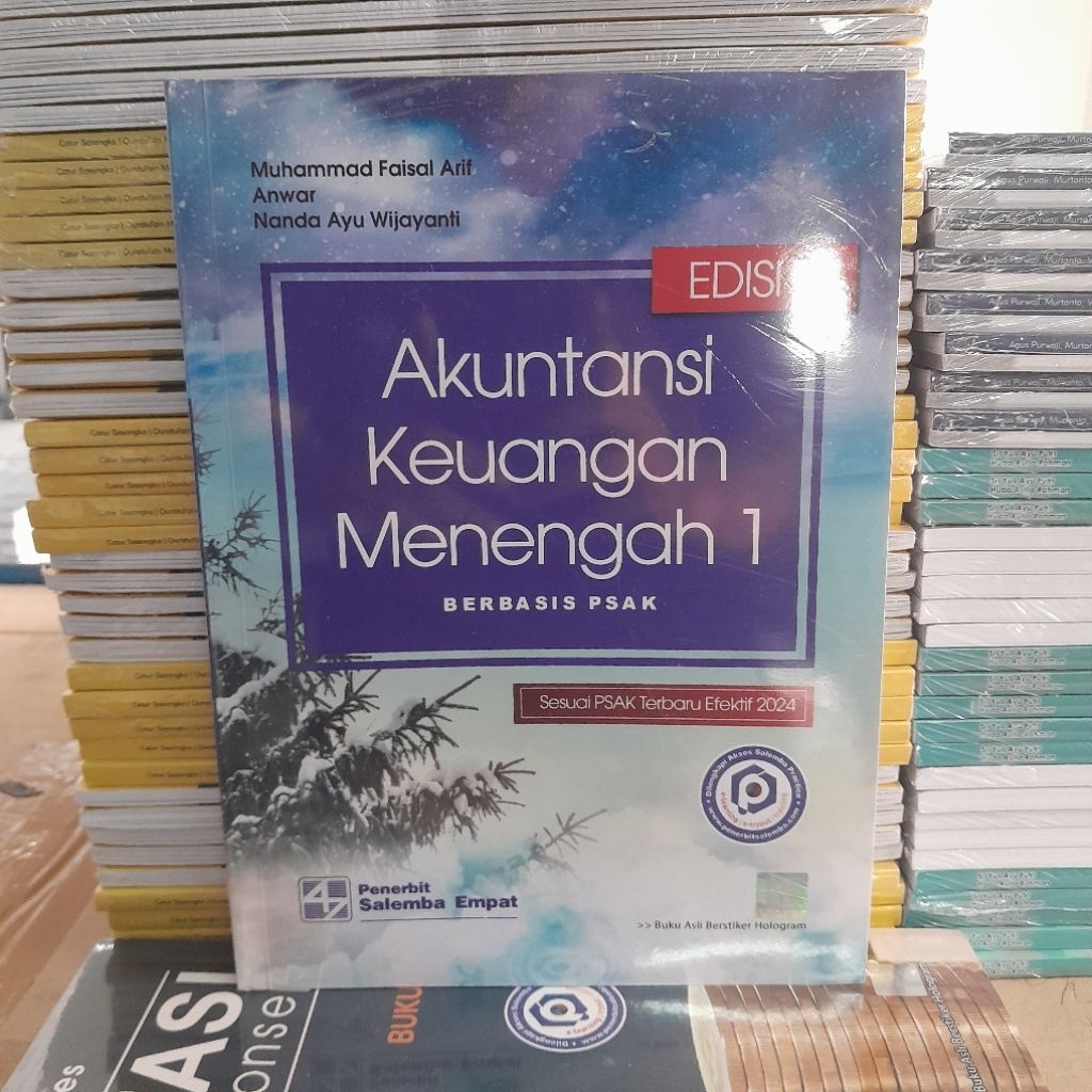 Akuntansi Keuangan Menengah 1 Edisi 2 Berbasis PSAK Muhammad Faisal Arif #Penerbit Salemba Original