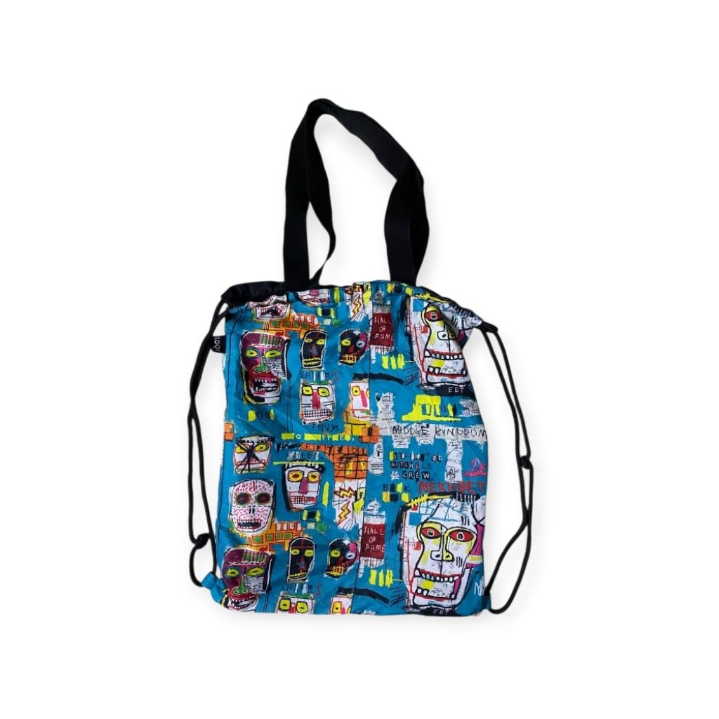 LOQI x Jean Michel Basquiat Reversible Two Way Bag