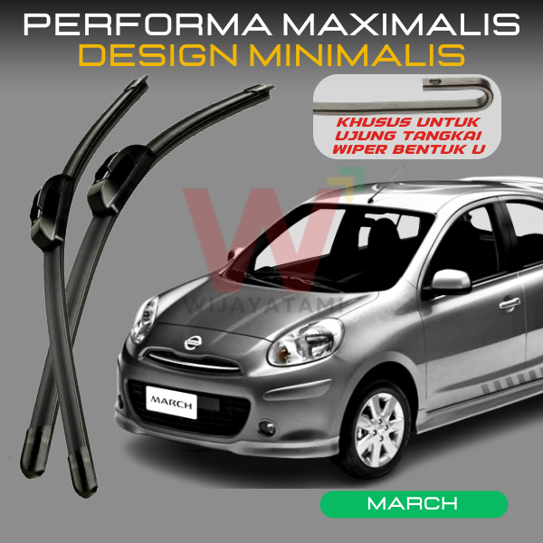WIPER MARCH NISSAN WIPER MARCH 2011 WIPER NISSAN MATCH WIPER NISSAN MARCH DEPAN WIPER NISSAN MARCH F