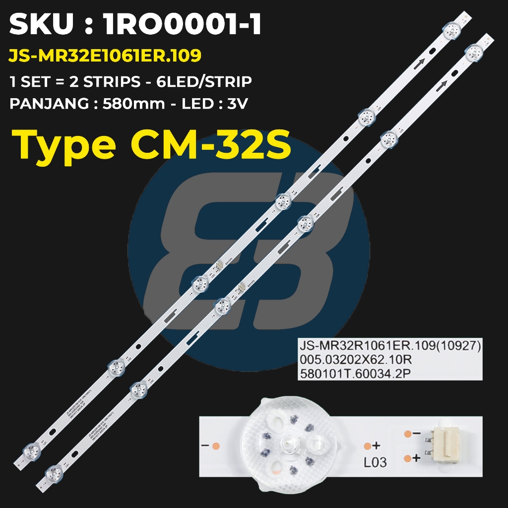 Backlight TV COMYTEC 32 inch Type CM-32S JS-MR32M8061ER.912