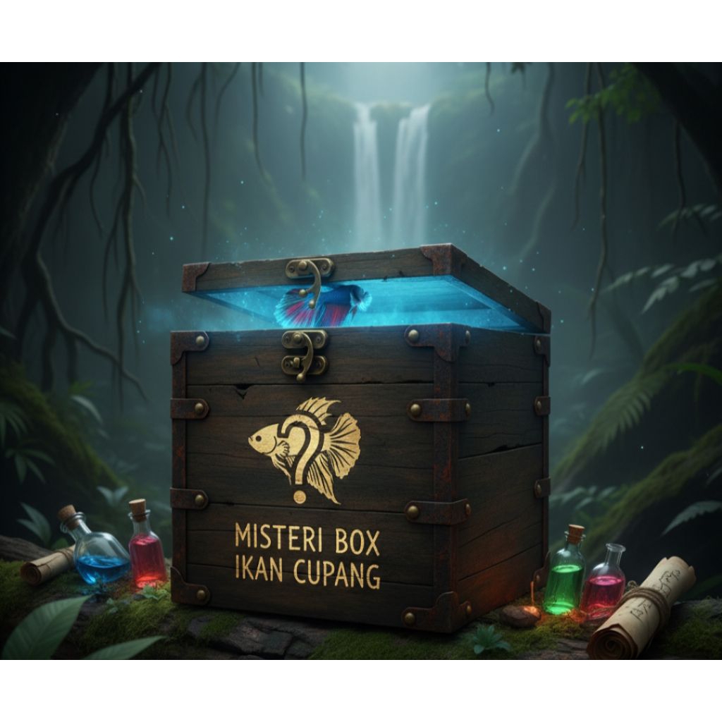 Misteri box ikan cupang random