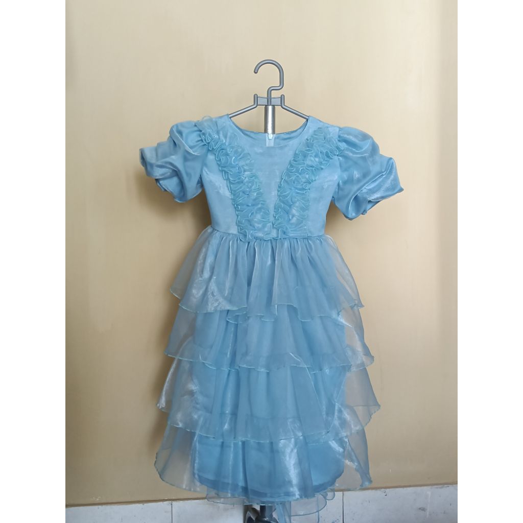 Jasa Jahit Cinderella Dress Anak