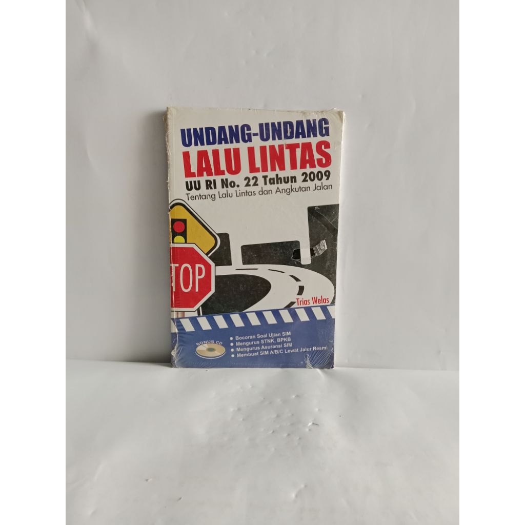 BUKU ORIGINAL UNDANG-UNDANG LALU LINTAS UU RI NO; 22 TAHUN 2009 TENTANG LALU LINTAS DAN ANGKUTAN JAL