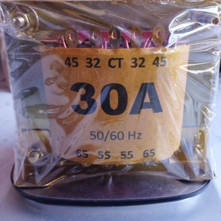 Trafo RM 30A 65v