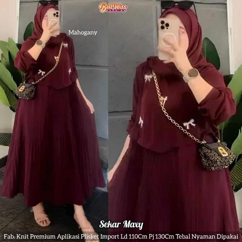 sekar maxy wanita terbaru simple polos jumbo gamis wanita terbaru simple jumbo polos