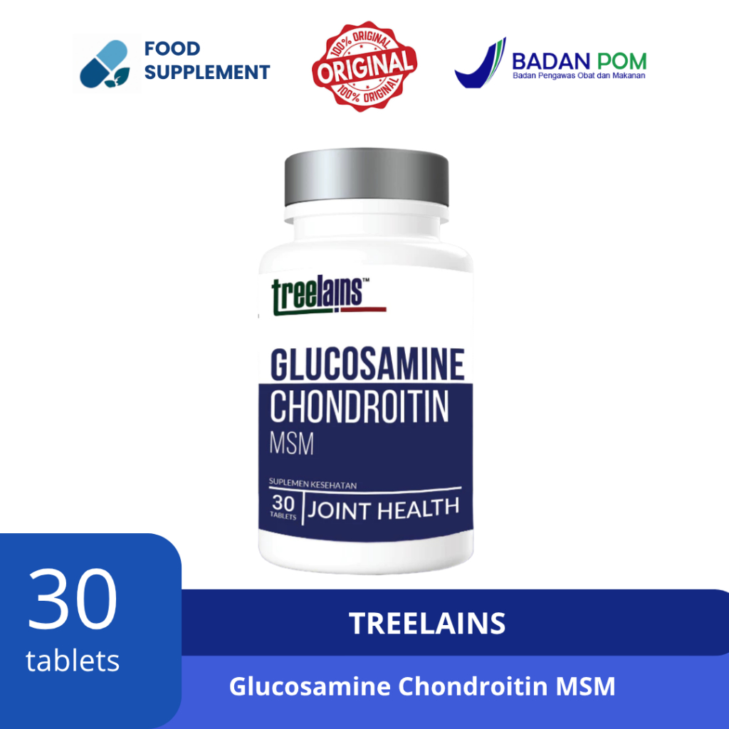 Treelains Glucosamine Chondroitin + MSM - 30 Tablet