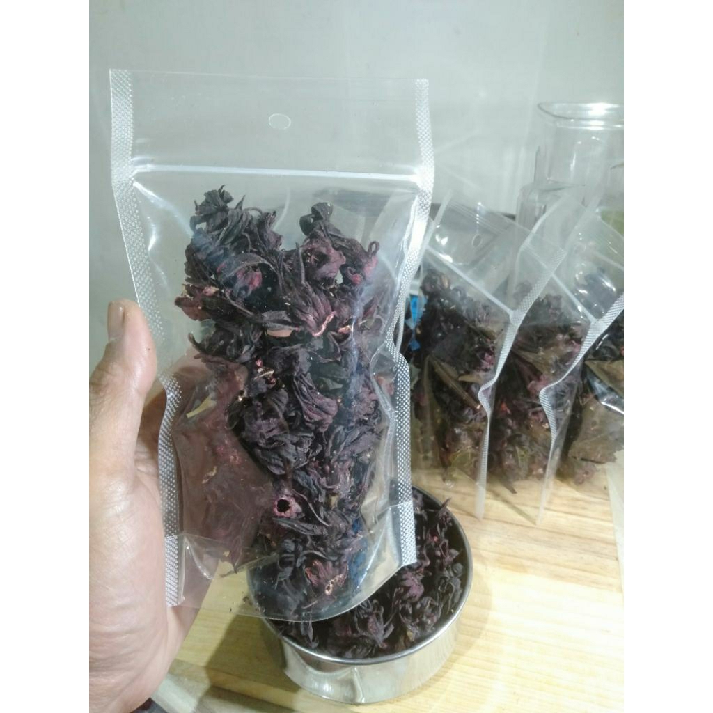 Rosella Ungu, teh Rosella, teh herbal, bunga Rosella