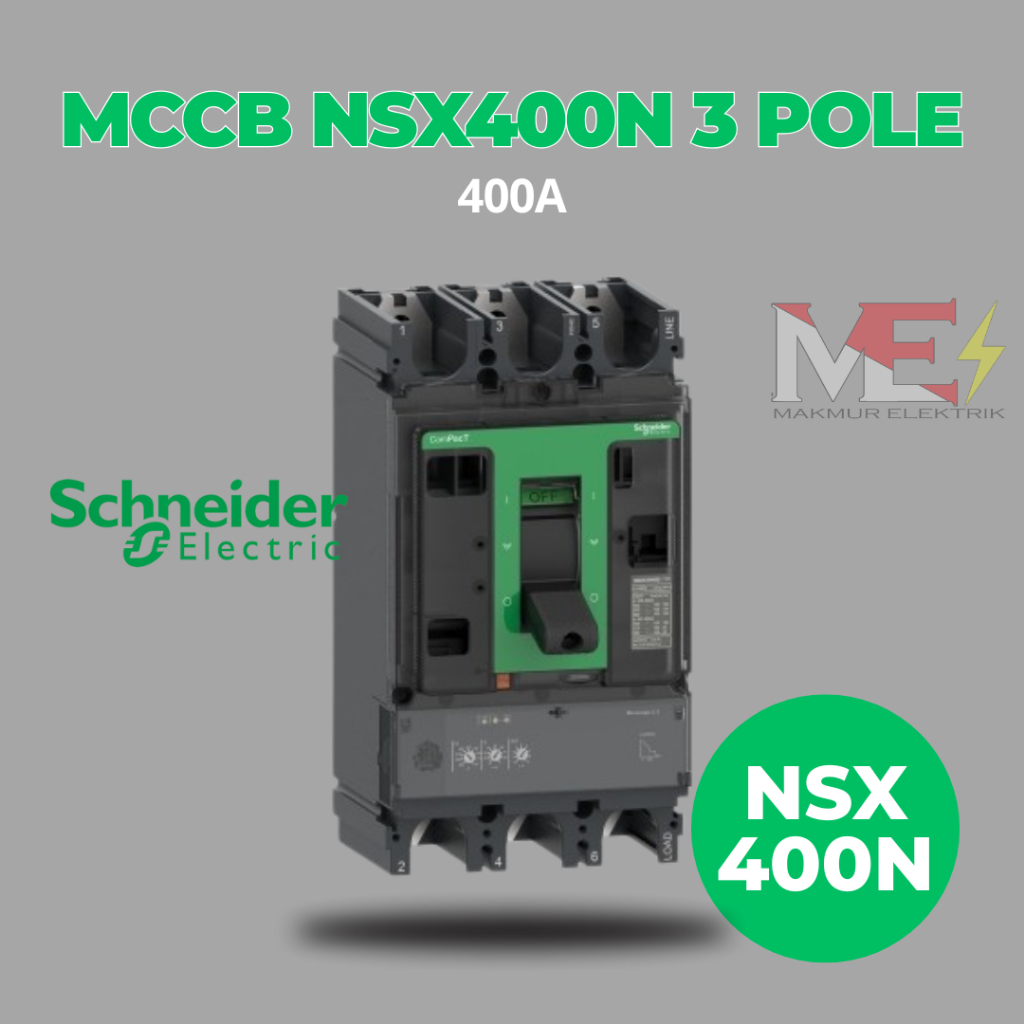 MCCB Schneider NSX400N 400A