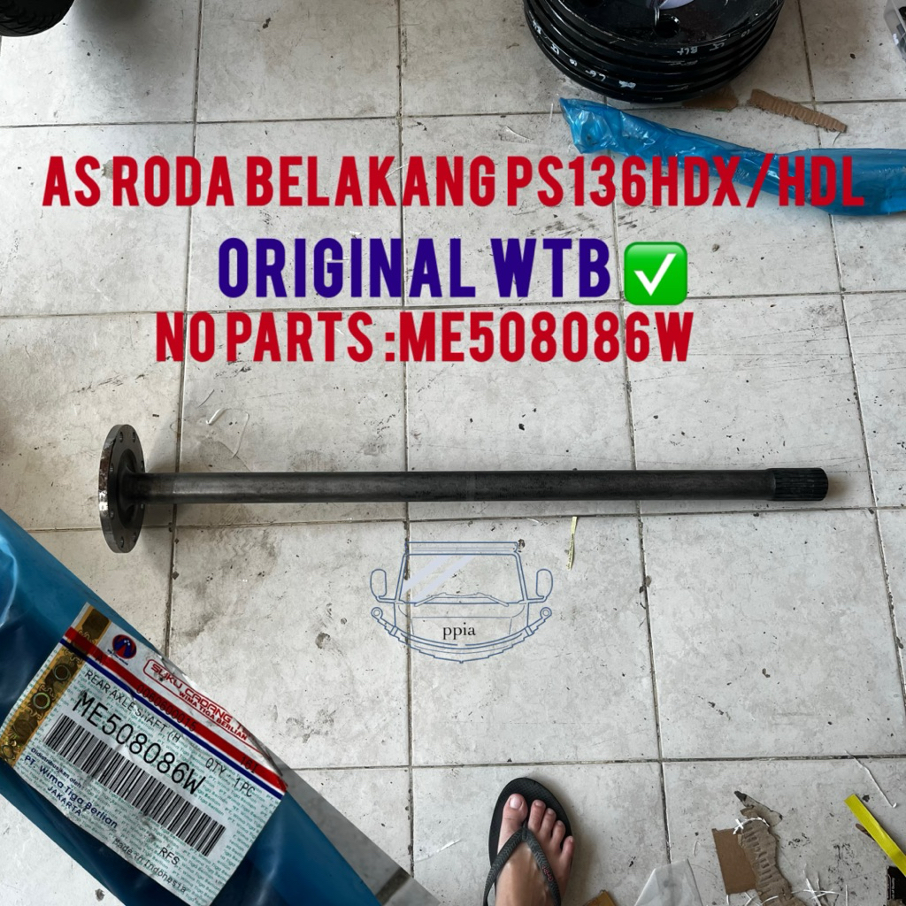 As Roda Belakang Ps136 Original WTB ME508086W As Roda Ps136HDX Ps136 HDX Ps136 HDL 86MM ME508086  As