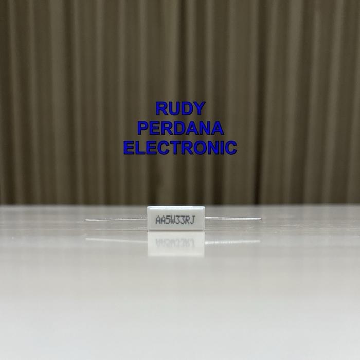 RESISTOR 5 WATT 5W 33OHM 33 OHM 33R