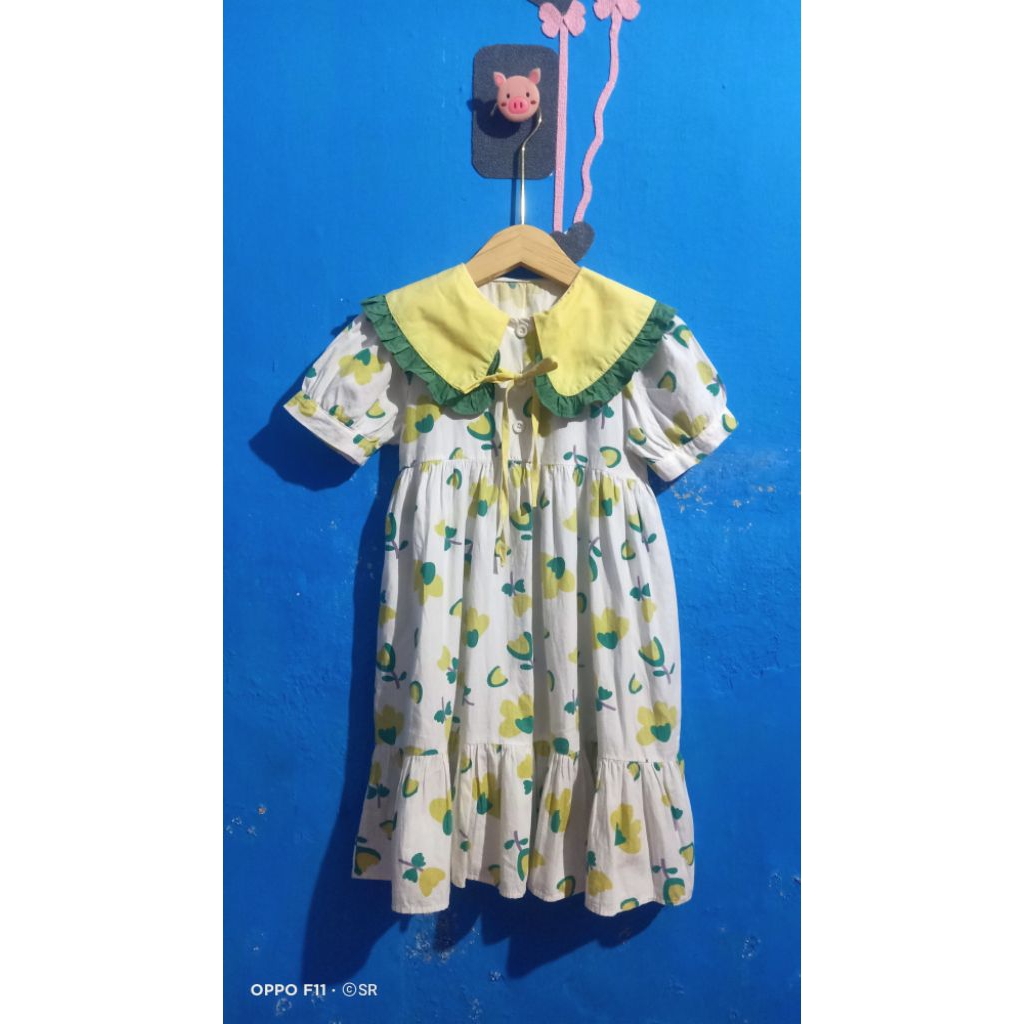 preloved dress sailor anak size 140 dan 110