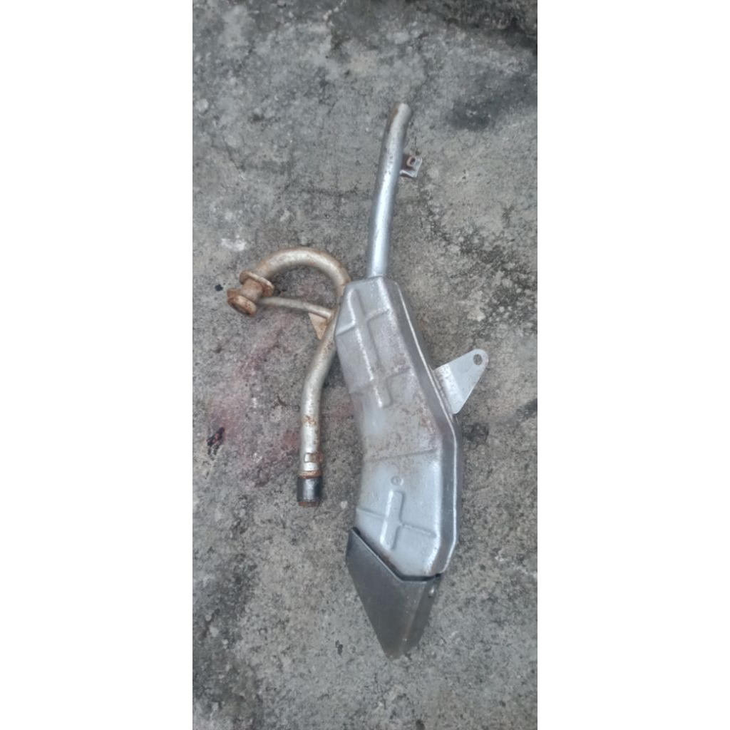 kenalpot original copotan KLX 150