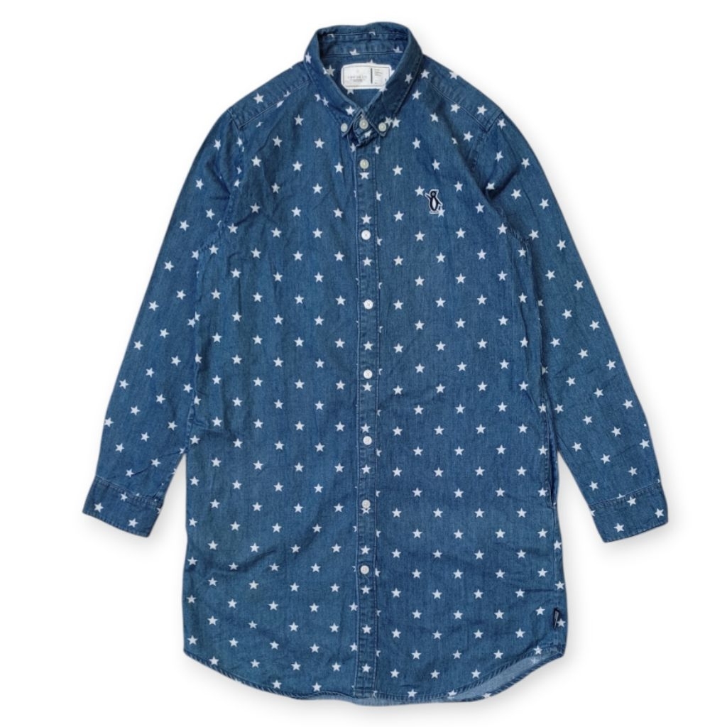 Chocoolate Stars Shirt Dress
