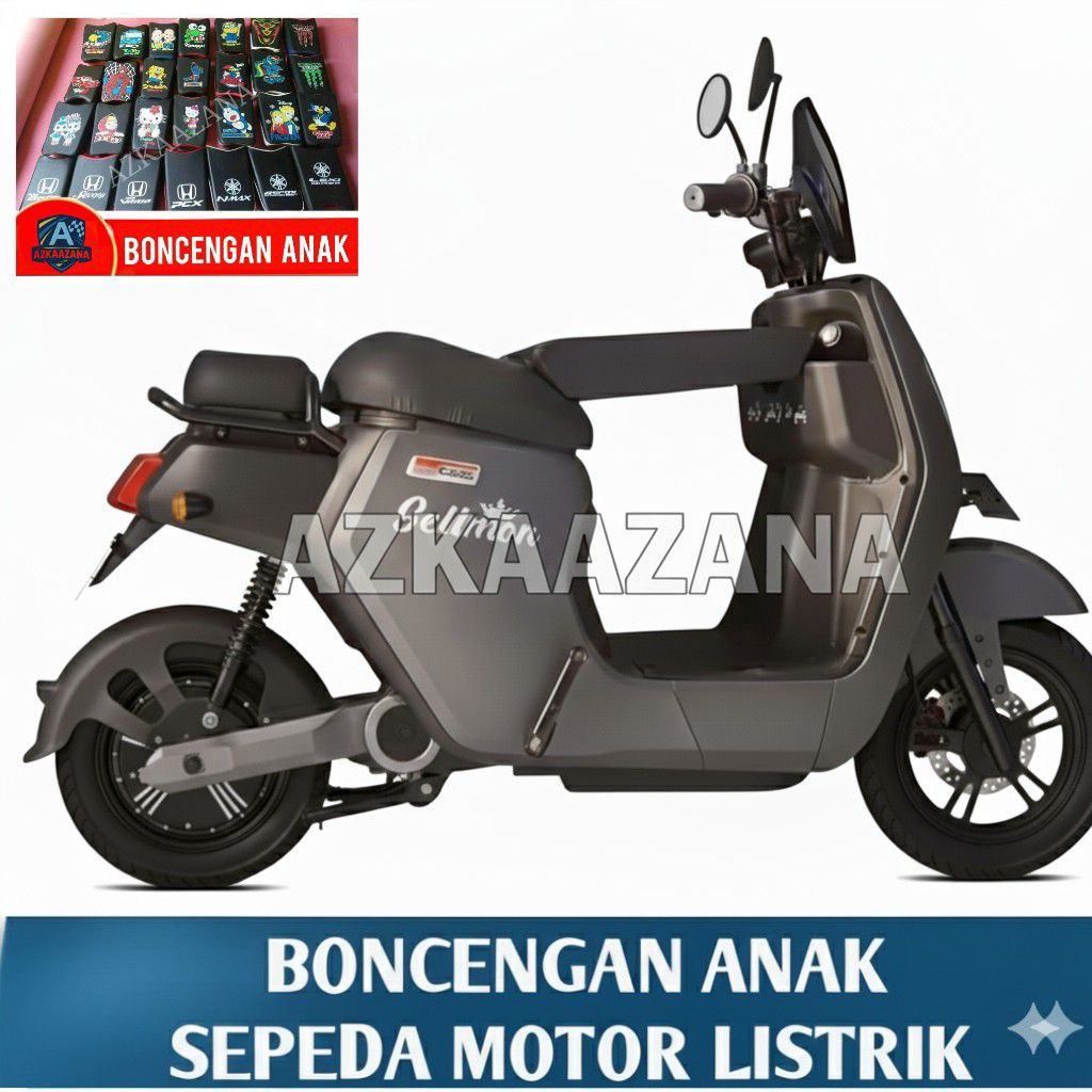 Boncengan jok Anak Sepeda motor Listrik Uwinfly selis exotic polytron viar goda voxa DLL
