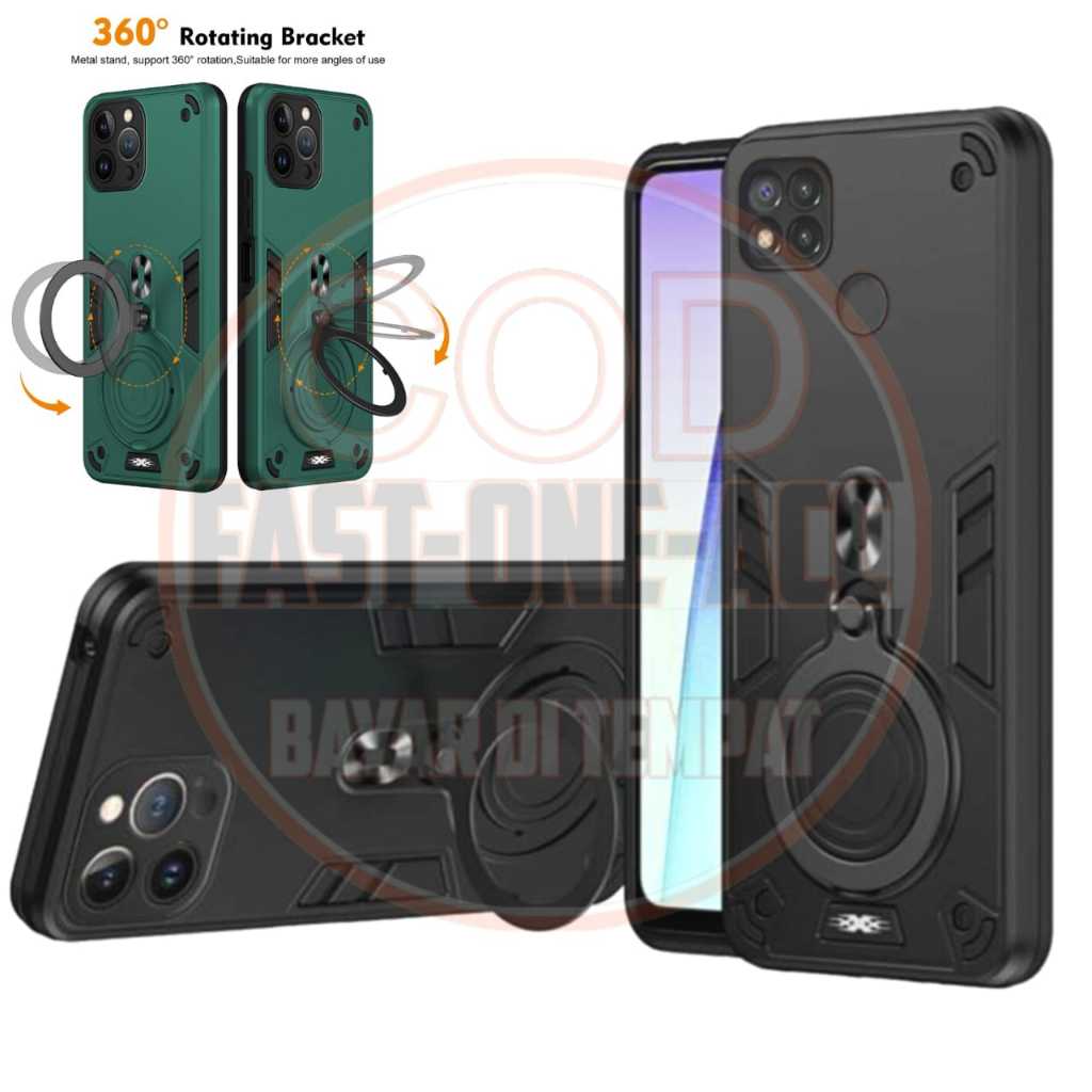 SOFTCASE OPPO A15/A15S CASING HP ROBOT HIT EYE RING DENGAN PELINDUNG CAMERA HARDCASE ARMOR