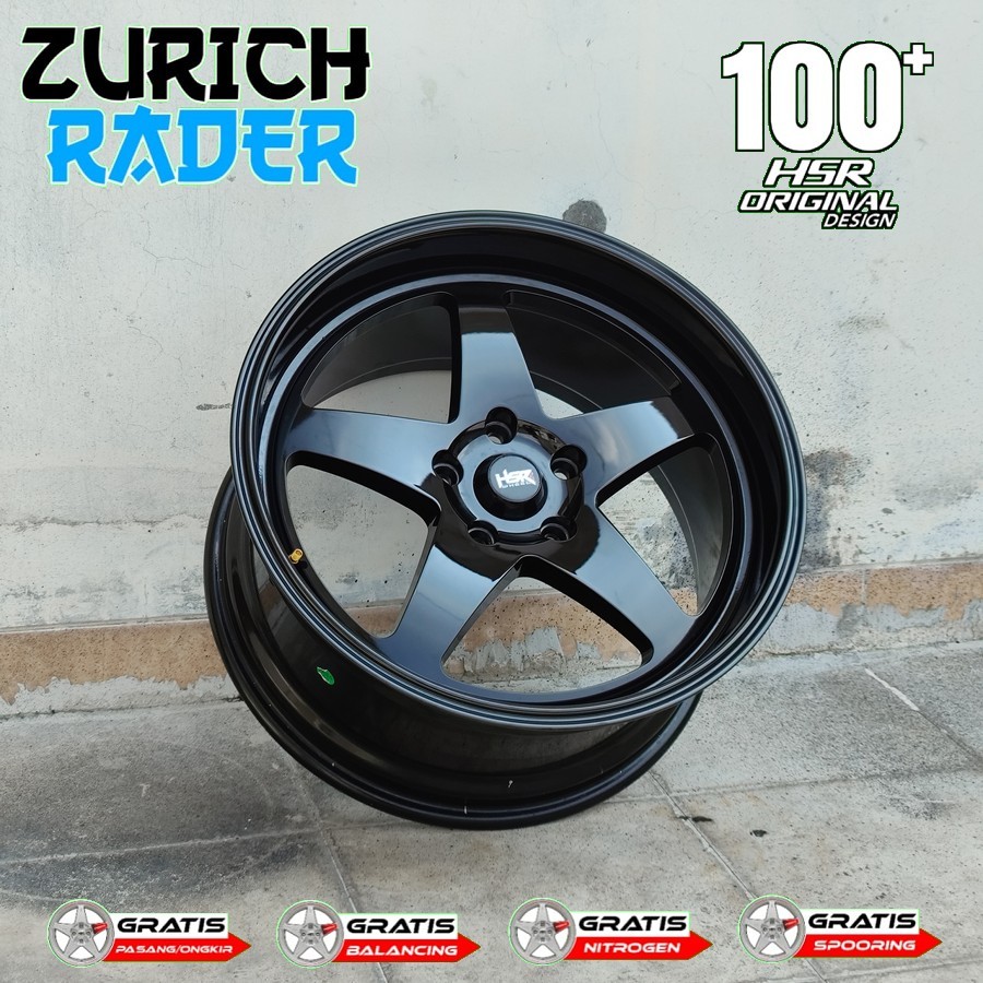 Velg Mobil Ring 18 Hsr Wheel Chubu R18 Pelek Stream Xpander Crv Hrv Civic Fd Accord Velfire