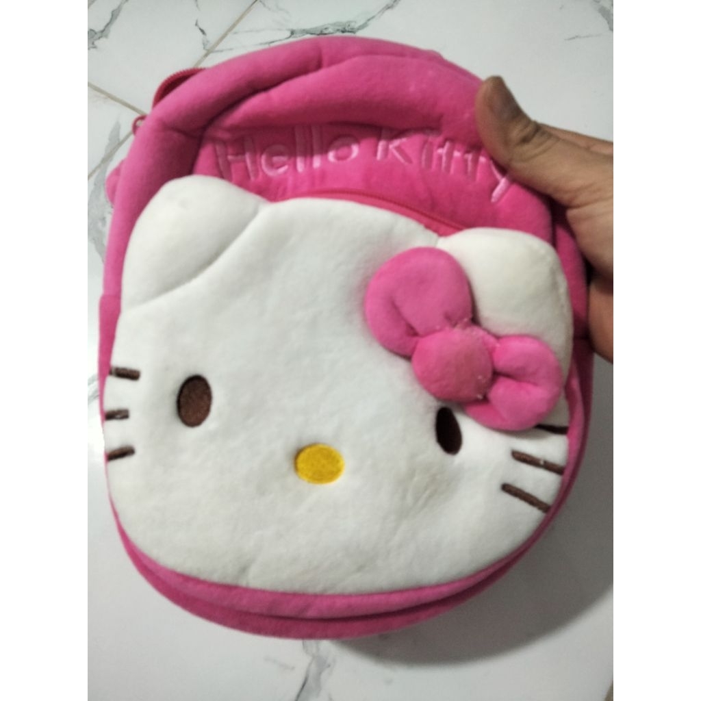 preloved tas ransel anak hello Kitty