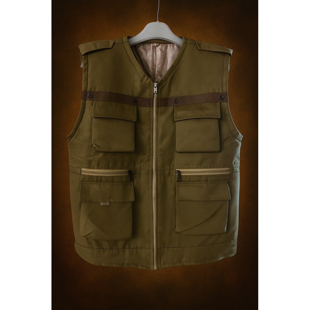 CREDIFOX Rompi tactical - rompi cargo - vest pria casual - rompi safety proyek - rompi vest lapangan