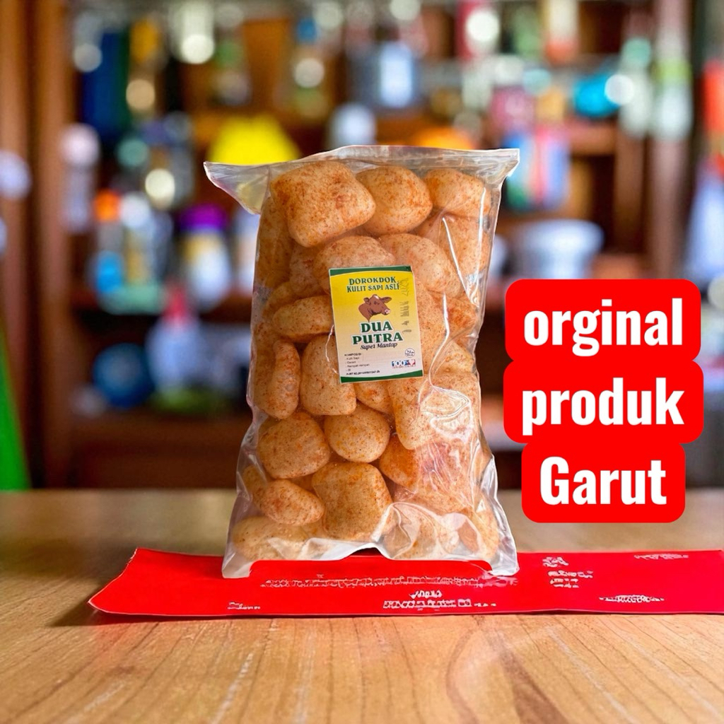 Dorokdok 2 Putra Original 100 Gram – Gurih Asli Kulit Sapi Khas Garut