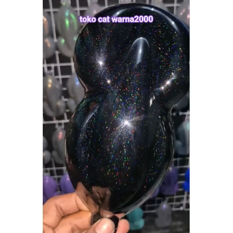 Cat galaxy black PU