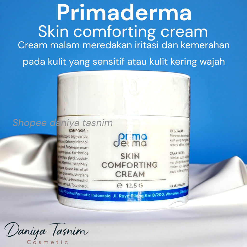 PRIMADERMA Cream Malam SKIN COMPORTING CREAM Untuk kulit kering sensitif Original berijin BPOM