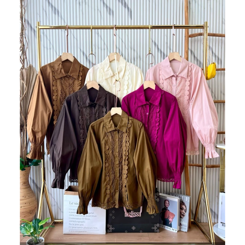 atasan wanita ori bangkok bordir