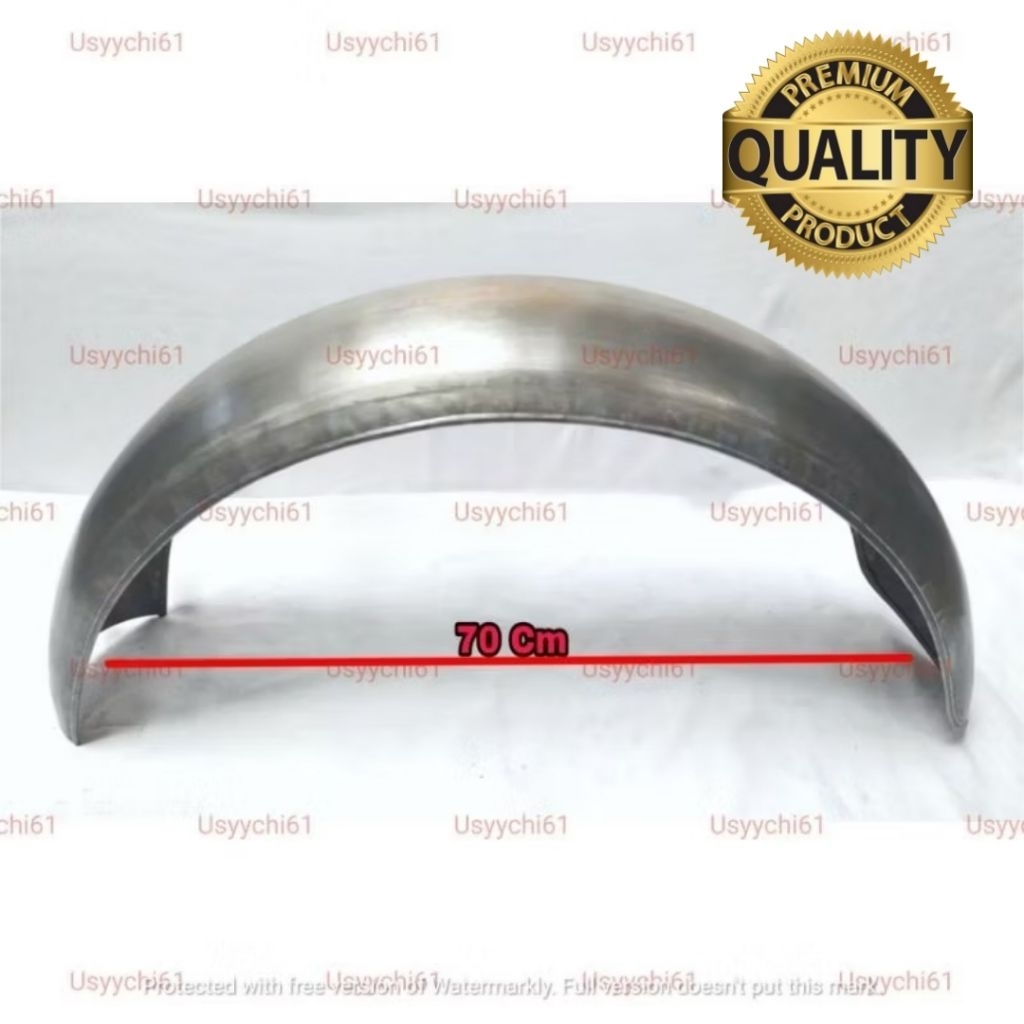 Fender Spakbor Slebor Belakang Jumbo Setengah Lingkar Chopper BMW BSA BOBBER CUSTOM DLL