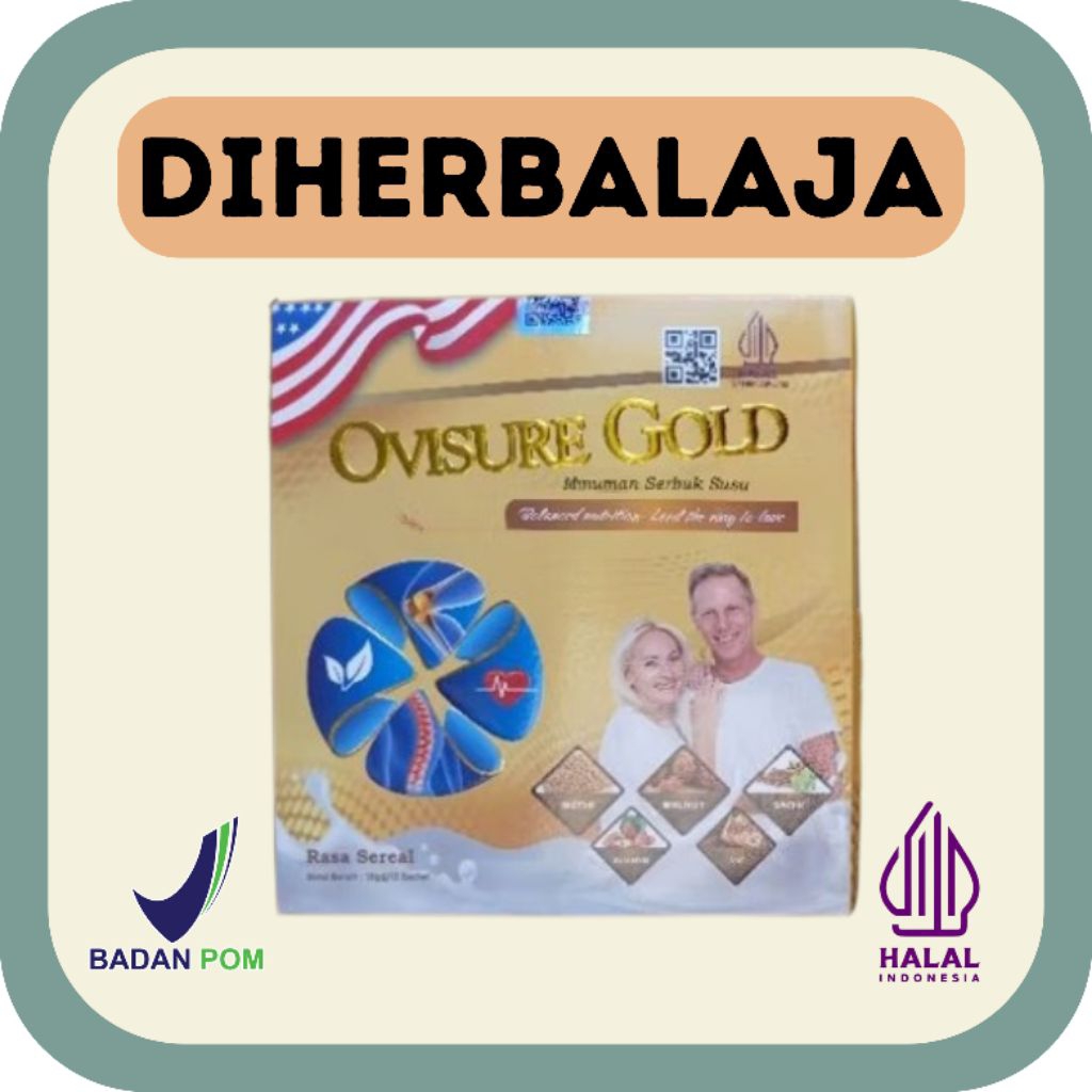 Ovisure Gold Susu Vitamin Tulang Sendi Atasi Tulang Keropos