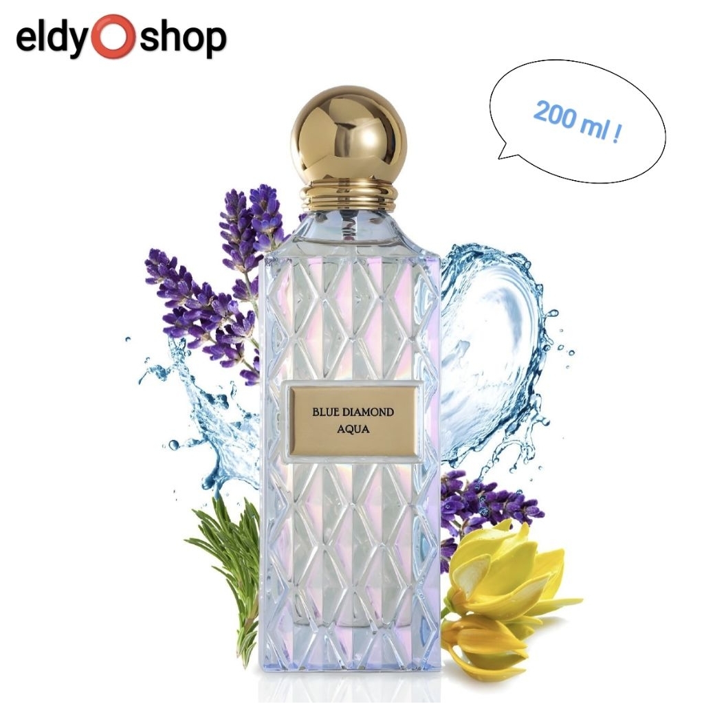 IBRAQ Blue Diamond Aqua 200ml 150ml / ibraheem Al Qurashi EDP Eau De Parfum Original/ Pink Diamond S