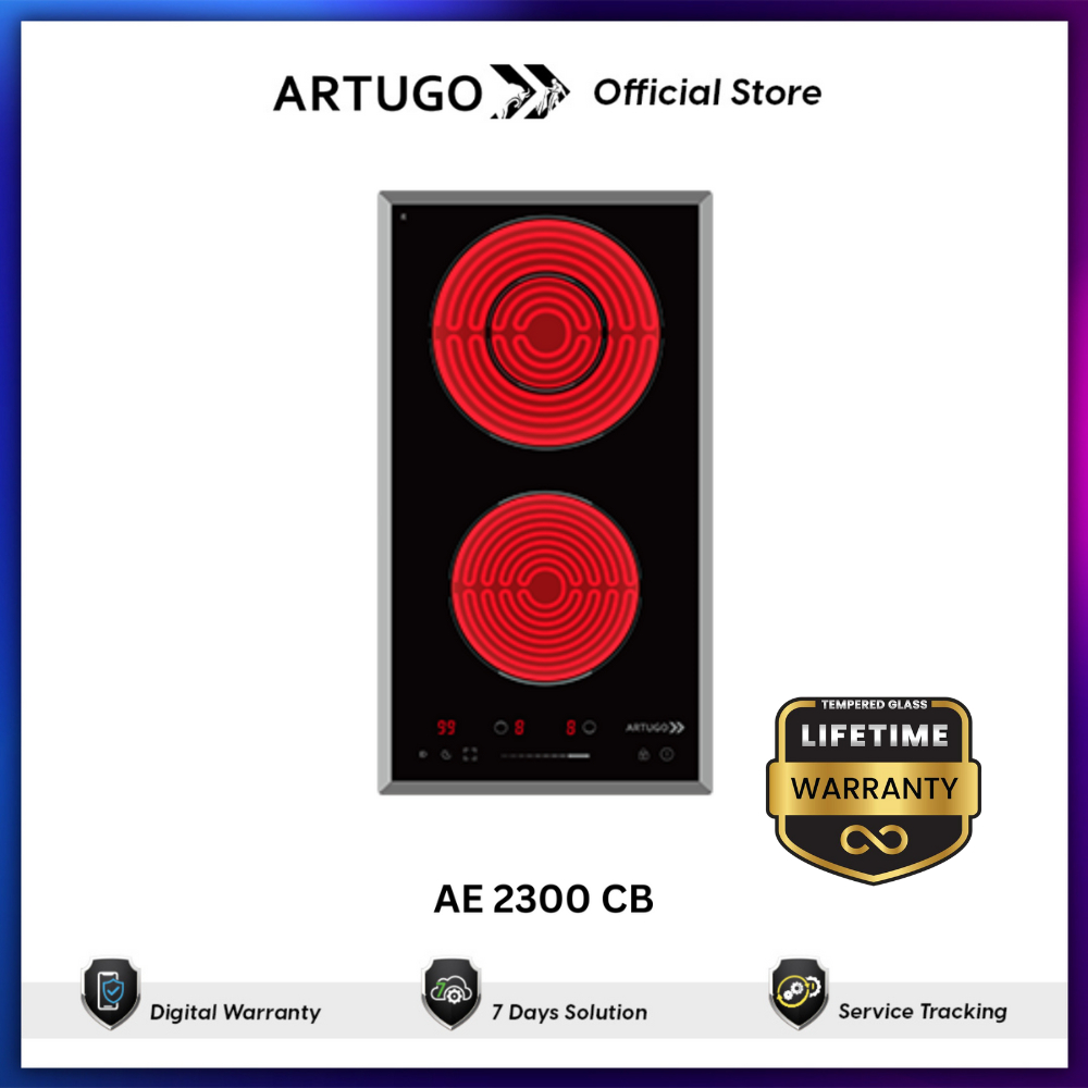 ARTUGO Kompor Tanam Listrik Induksi 30 cm AE 2300 CB - Induction