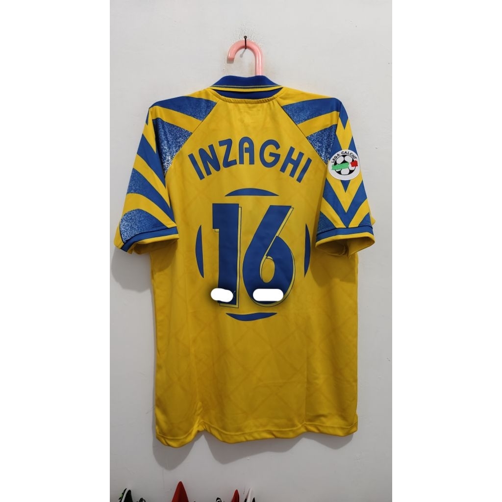 jersey retro Parma Inzaghi size XL