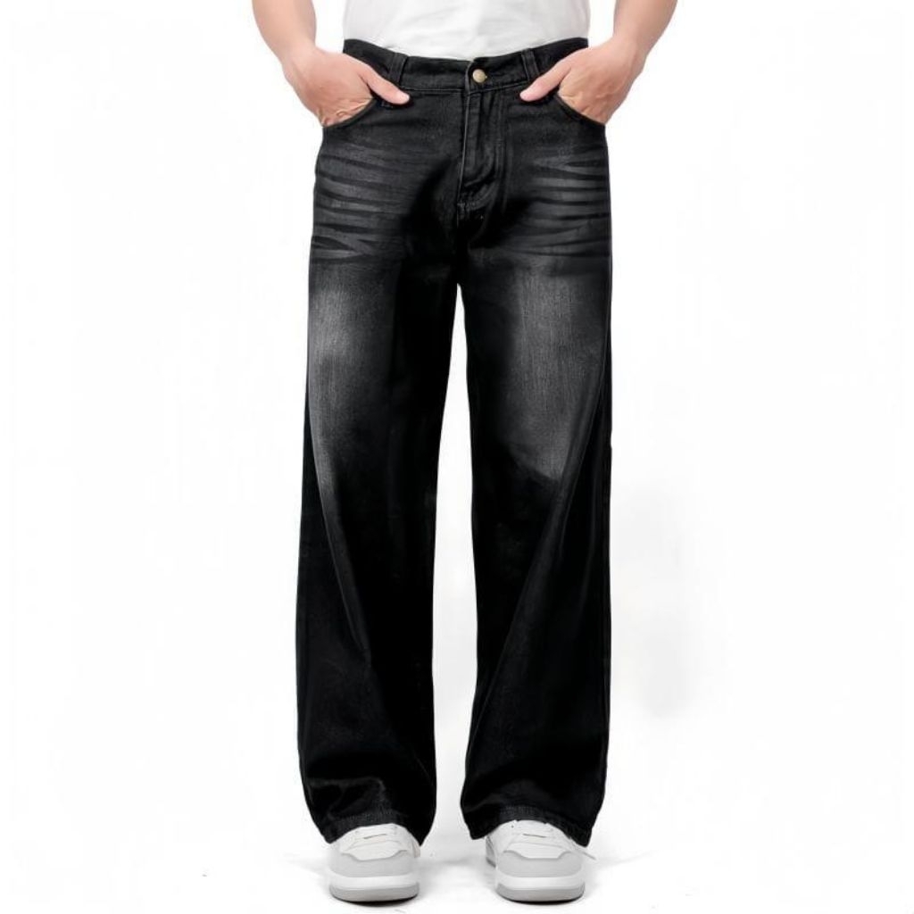 CELANA JEANS PRIA SKENA GOMBRONG UKURAN DEWASA USIA SMP KE ATAS LAKI LAKI DAN PEREMPUAN UNISEX