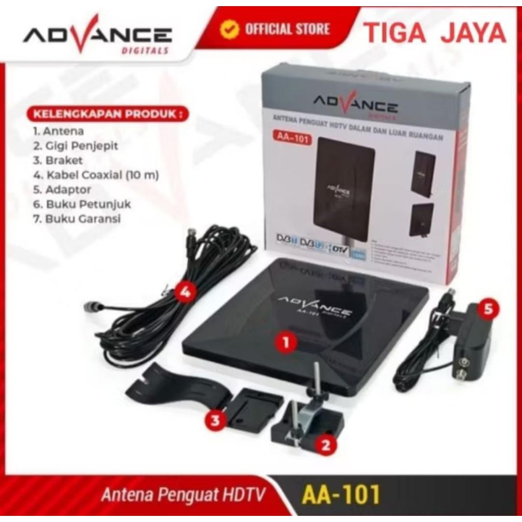 Antena TV Digital Advance AA 101 / AA101 Antena TV Indoor Outdoor
