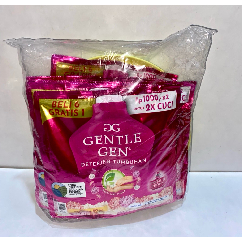 Gentle Gen Deterjen Tumbuhan/Deterjen Cair Free Piring